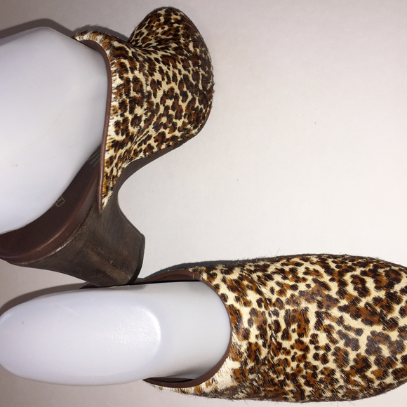 Dansko Shoes - DANSKO Brown Calf Hair Leather Mule Size 36